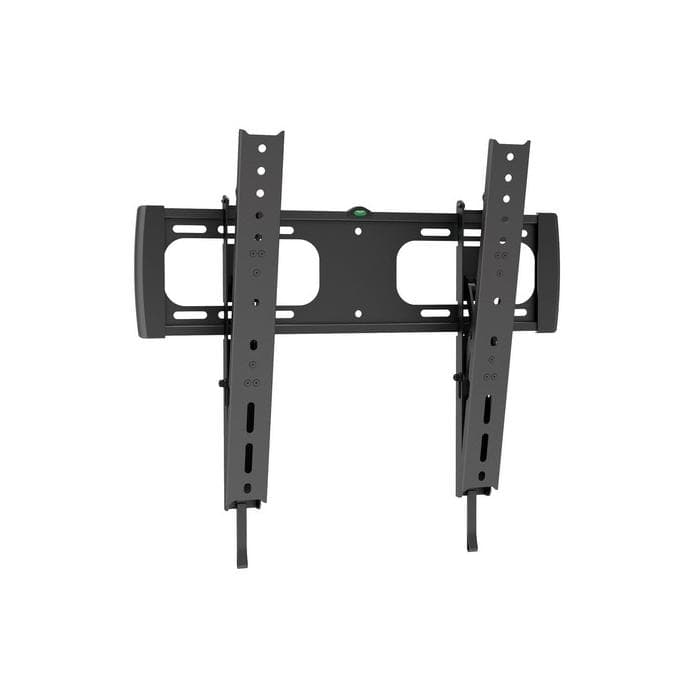 Кронштейн для ТВ и мониторов Deluxe DLMM-2609, Т-Series, Макс. нагрузка-40 кг, Диагональ экрана от 32" до 55", Угол наклона 12°вниз, Уровень, Чёрный