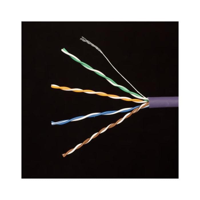 Кабель сетевой SHIP D108, Cat.5e, UTP, 30В, 4x2x1/0.51мм, LSZH, 305 м/б (Огнеупорный, Отличается низким дымовыделением, Не содержит галогенов)