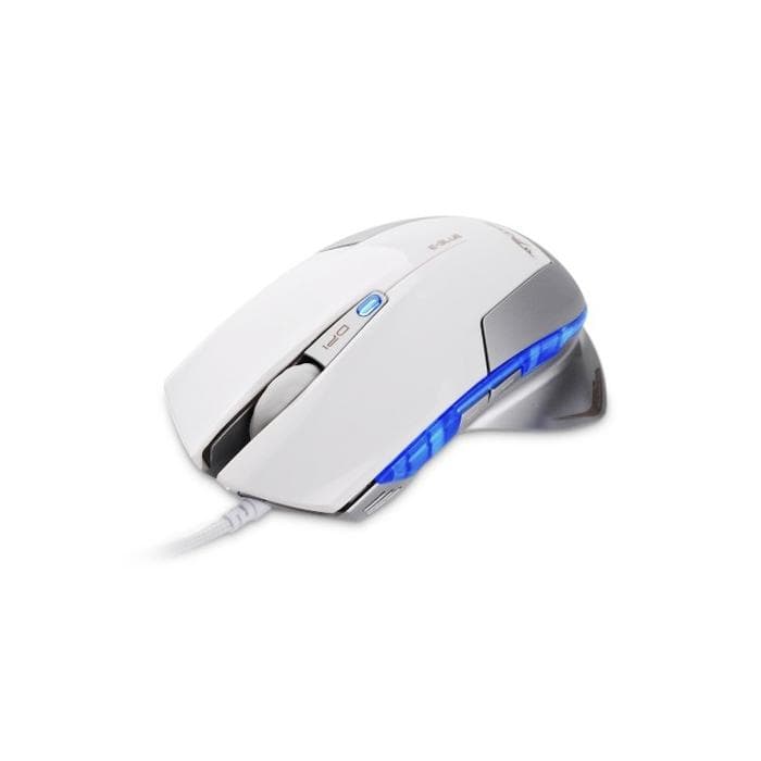 Компьютерная мышь E-Blue Mazer EMS124WH, Оптическая, 600/ 1200/1800/2400dpi, Проводная,Белый