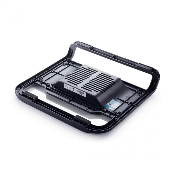 Охлаждающая подставка для ноутбука Deepcool N200 DP-N11N-N200, 15.6", Вентилятор 12см, 1000±10%RPM, USB 2.0, 22,7дБл, Габариты 340.5х310,5х59мм, Чёрный