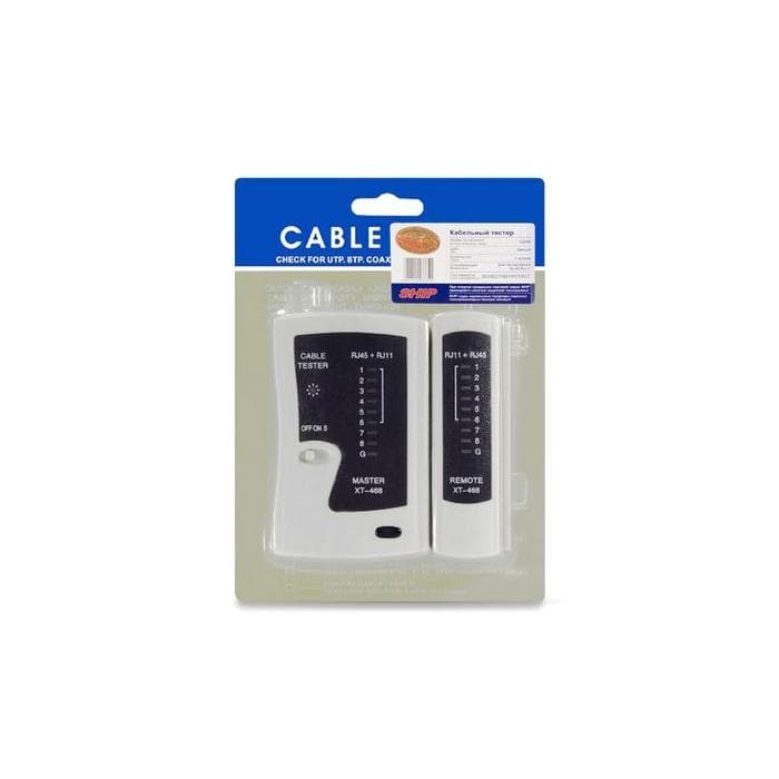 Кабельный тестер SHIP G468, Для тестирования RJ-11, RJ-45