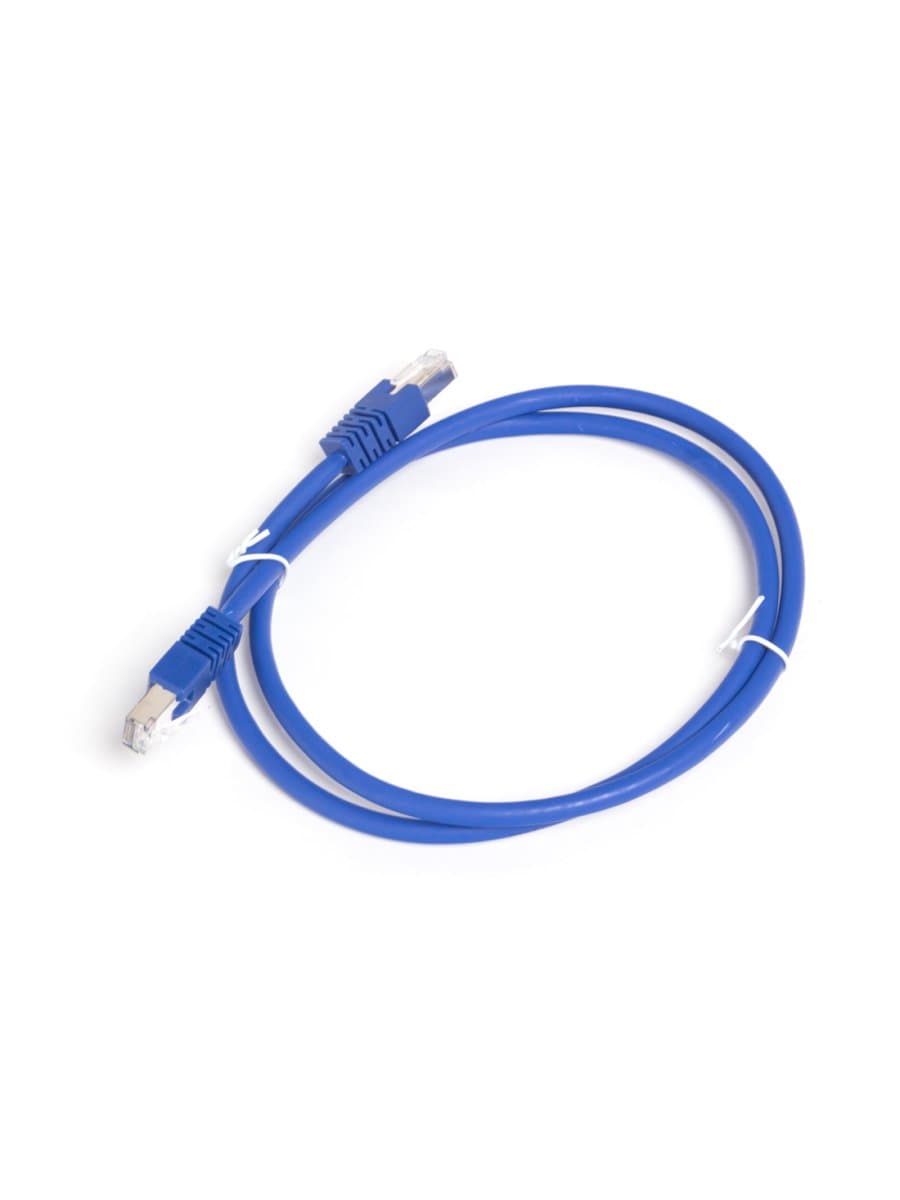 Патч Корд SHIP S8025BL0200-P, Cat.6A, SFTP, LSZH, RJ-45, 2 м, Синий, Экранированный, Пол. пакет