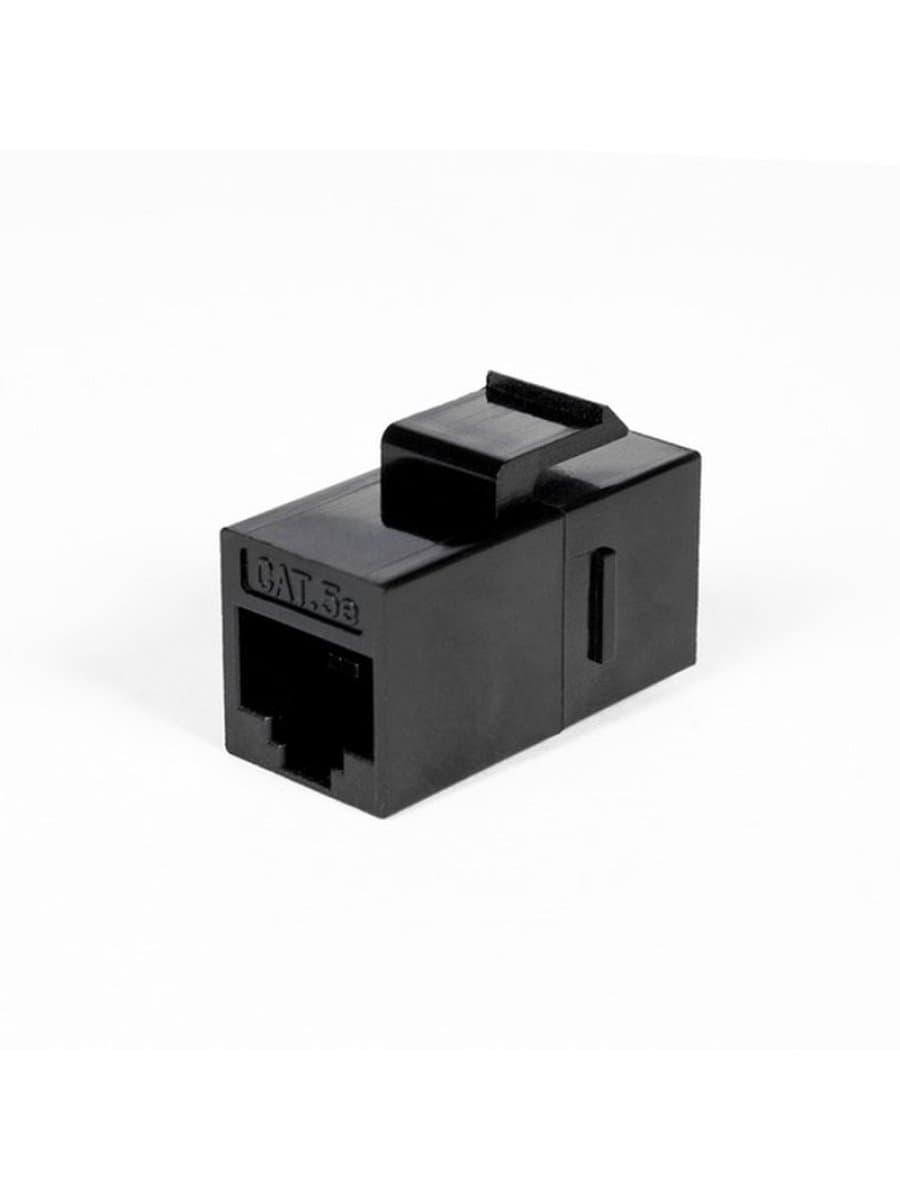 Соединительная муфта RJ45-RJ45 SHIP М225, Cat.5e, UTP, Чёрный