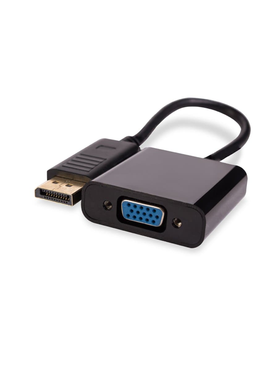 Переходник iPower Displayport на VGA Чёрный