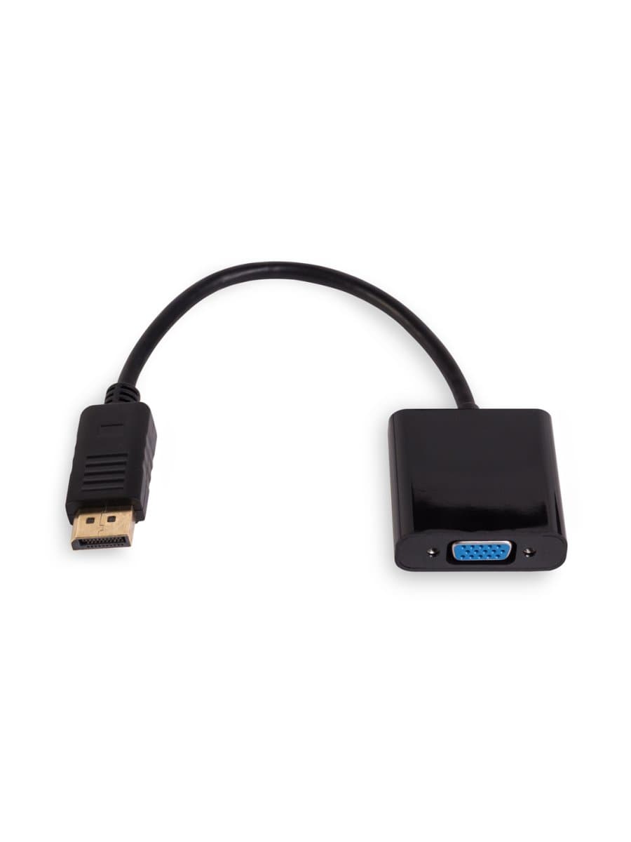 Переходник iPower Displayport на VGA Чёрный