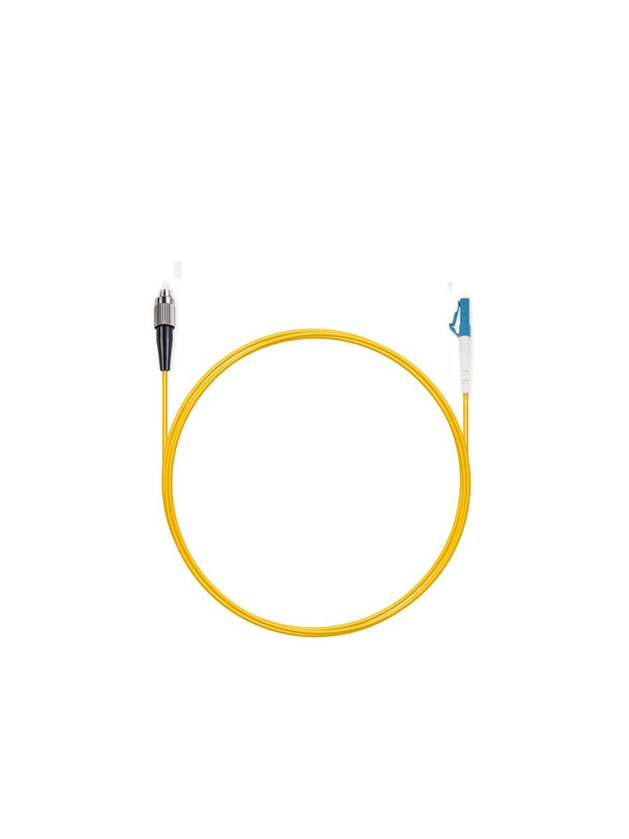 Патч корд оптоволоконный FC/UPC-LC/UPC SM 9/125 Simplex 3.0мм 5 м, LSZH