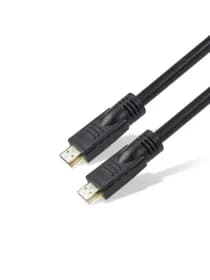 Интерфейсный кабель SHIP SH6031-10P, HDMI-HDMI, 30В, Пол. пакет, Контакты с золотым напылением, 10 м, Чёрный