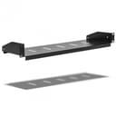 Полка одностороннего крепления для серверного шкафа SHIP 701401102, Глубина 150 мм, 1U, Для нагрузки 5 кг, Для настенных шкафов, Чёрный