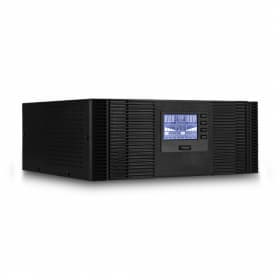 Инвертор SVC DI-1200-F-LCD, мощность 1200ВА/1000Вт, Вход 12В и/или 220В, выход 220В (Чистая синусоида на выходе), диапазон работы AVR: 145-270В, USB-порт, Функция заряда батарей 20A, Чёрный