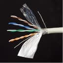 Кабель сетевой SHIP D155-P, Cat.5e, SF/UTP, 30В, 4x2x1/0.50мм, PVC, 305 м/б (Двойной внешний экран)