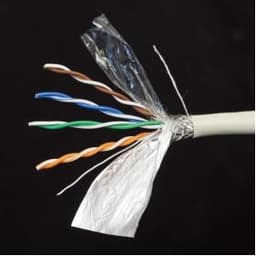 Кабель сетевой SHIP D155-P, Cat.5e, SF/UTP, 30В, 4x2x1/0.50мм, PVC, 305 м/б (Двойной внешний экран)