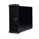 Компьютерный корпус с салазками Delux DLC-MU415, ATX, 19" 4U, 55*43*17,6 см, салазки DLA-419, Чёрный, Без Б/П, Заводская Сборка (Оригинал)