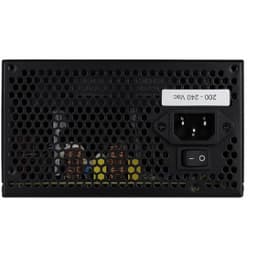 Блок питания Aerocool VX PLUS 600, 600W, ATX, None-PFC, 20+4pin, 4+4pin, 4*Sata, 3*Molex, 1*FDD, 2*PCI-E 6+2pin, Вентилятор 12см, кабель питания, Чёрный