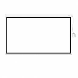 Экран моторизированный (с пультом Д/У) Deluxe DLS-ERC221x121W, Настенный/потолочный, Рабочая поверхность 213x113, 16:9, Matt white, белый