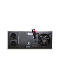 Инвертор SVC DI-800-F-LCD, мощность 800ВА/640Вт, Вход 12В и/или 220В, выход 220В (Чистая синусоида на выходе), диапазон работы AVR: 145-270В, USB-порт, Функция заряда батарей 15A, Чёрный
