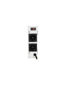 Стабилизатор (AVR) SVC W-1500, мощность 1500ВА/1500Вт, LED-дисплей, диапазон работы AVR: 140-260В, Вых.: 220В+/-7%, 2 х Shcuko, кабель питания: 1,35м, Габариты: 320*200*65, Черно-белый