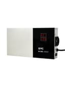 Стабилизатор (AVR) SVC W-500, мощность 500ВА/500Вт, LED-дисплей, диапазон работы AVR: 140-260В, Вых.: 220В+/-7%, 1 х Shcuko, кабель питания: 1,35м, Габариты: 290*160*65, Черно-белый