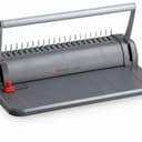 Переплётная машина COMIX B2950, на пластиковую пружину, 150л./20мм., Серый