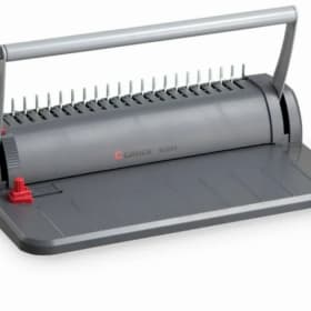 Переплётная машина COMIX B2950, на пластиковую пружину, 150л./20мм., Серый