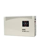 Стабилизатор (AVR) SVC W-3000, мощность 3000ВА/3000Вт, LED-дисплей, диапазон работы AVR: 140-260В, Вых.: 220В+/-7%, клеммная колодка, Габариты: 380*234*105, белый