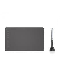 Графический планшет Huion H950P, Разрешение 5080 lpi, Чувствительность к нажатию 8192, Интерфейс USB, Рабочая область 221*138 мм. (8,7"х5,4"), Чёрный