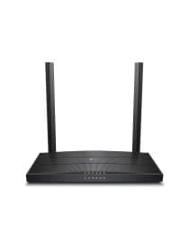 Модем TP-Link Archer VR400, 300 Мбит/с (2,4 ГГц) + до 867 Мбит/с (5 ГГц), 3xLAN 10/100/1000 Мбит/с RJ45, 1xLAN/WAN 10/100/1000 Мбит/с (RJ45), 1xRJ11, 1xUSB 2.0, 2 внешие антенны