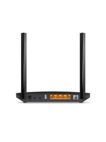 Модем TP-Link Archer VR400, 300 Мбит/с (2,4 ГГц) + до 867 Мбит/с (5 ГГц), 3xLAN 10/100/1000 Мбит/с RJ45, 1xLAN/WAN 10/100/1000 Мбит/с (RJ45), 1xRJ11, 1xUSB 2.0, 2 внешие антенны
