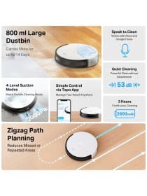 Робот-пылесос TP-Link Tapo RV10 Lite(UN)