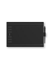 Графический планшет Huion H1060P, Разрешение 5080 lpi, Чувствительность к нажатию 8192, Интерфейс USB, Рабочая область 254x158.8 мм. (11"х 6.875"), Чёрный