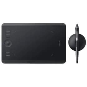 Графический планшет Wacom Intuos Pro Small EN/RU (PTH-460K0B), Разрешение 5080 lpi, Чувствительность к нажатию 2048, 6 программируемых клавиш, Размер 320,1x207,8x11,5 мм, Чёрный