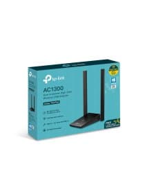 USB-адаптер TP-Link Archer T4U Plus, 802.11b/g/n 2,4 ГГц, 802.11a/n/ac 5 ГГц, 5 ГГц:11ac: до 867 Мбит/с, 2,4 ГГц: 11n: до 400 Мбит/с, USB 3.0, 2 внешние антенны 5 дБи