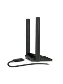 USB-адаптер TP-Link Archer T4U Plus, 802.11b/g/n 2,4 ГГц, 802.11a/n/ac 5 ГГц, 5 ГГц:11ac: до 867 Мбит/с, 2,4 ГГц: 11n: до 400 Мбит/с, USB 3.0, 2 внешние антенны 5 дБи