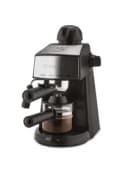 Кофеварка рожковая Scarlett SC-CM33004, Давление 3.5 бар, Объем 240 мл, Съемный многоразовый фильтр, мощность 800 Вт, Длина шнура 0.8м, Черный