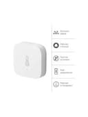 Датчик температуры и влажности Яндекс YNDX-00523 с Zigbee, 3 Вт, 2400 – 2483,5 МГц, CR2032, Экосистема Яндекс, белая
