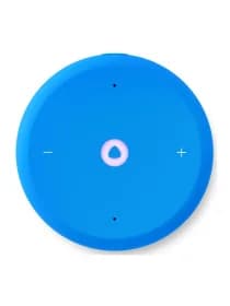 Умная колонка Яндекс YNDX-00026BLU, Яндекс Станция Лайт Второе поколение, YaGPT, 6Вт, 2 микрофона, USB TYPE-C, Синий