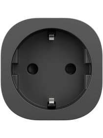 Умная розетка Яндекс YNDX-00540BLK, 220-240 Вт, 50 Гц, Wi-Fi(2,4 ГГц), Bluetooth 5.0, Экосистема Яндекс, черная
