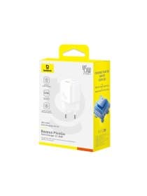 Адаптер питания Baseus PicoGo (P10176800213-00), GaN, 1C, 45W, белый