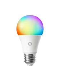 Умная лампочка Яндекс YNDX-00553, E27, 11 Вт, 1300 лм, 2700-6500 К, RGB, Wi-Fi(2,4 ГГц),Экосистема Яндекс, белый