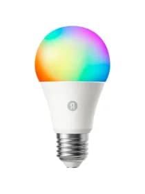 Умная лампочка Яндекс YNDX-00553, E27, 11 Вт, 1300 лм, 2700-6500 К, RGB, Wi-Fi(2,4 ГГц),Экосистема Яндекс, белый