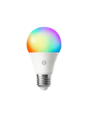 Умная лампочка Яндекс YNDX-00553, E27, 11 Вт, 1300 лм, 2700-6500 К, RGB, Wi-Fi(2,4 ГГц),Экосистема Яндекс, белый
