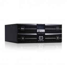 Источник бесперебойного питания SVC RT-2KL-LCD, мощность 2000ВА/1800Вт, Стоечный 19" 4U, RT-серия, On-Line, LCD\Tel.line\RS-232, SMART USB, диапазон работы AVR: 110-288В, Бат.: 12В/7Aч*6шт., Вентилятор: 8см*2шт., 4 вых., Чёрный