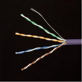 Кабель сетевой SHIP D108, Cat.5e, UTP, 30В, 4x2x1/0.51мм, LSZH, 305 м/б (Огнеупорный, Отличается низким дымовыделением, Не содержит галогенов)