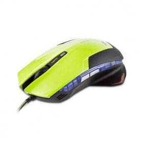 Компьютерная мышь E-Blue Mazer EMS124GR, Оптическая, 600/ 1200/1800/2400dpi, Проводная,Зеленый