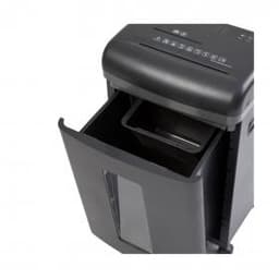 Уничтожитель бумаг COMIX S3508D, A4, Подача: 8 лист., Уничтожение CD/кредитных карт, Уровень секретности: 4, Скорость 2.3 м/мин, Ёмкость корзины 22 л., 65 дБ, Микро резка, Чёрный
