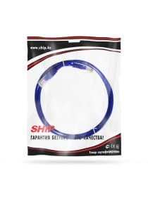 Патч Корд SHIP S3025BL0050-P, Cat.5e, UTP, LSZH, RJ-45, 0.5 м, Синий, Пол. пакет