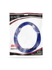 Патч Корд SHIP S3025BL0300-P, Cat.5e, UTP, LSZH, RJ-45, 3 м, Синий, Пол. пакет