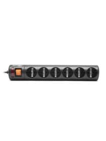 Сетевой фильтр Trip-lite GR16-1379T, 6 розеток, 1.5 метров, 220-240В, 13A, картонная коробка, чёрный