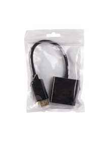 Переходник iPower Displayport на VGA Чёрный