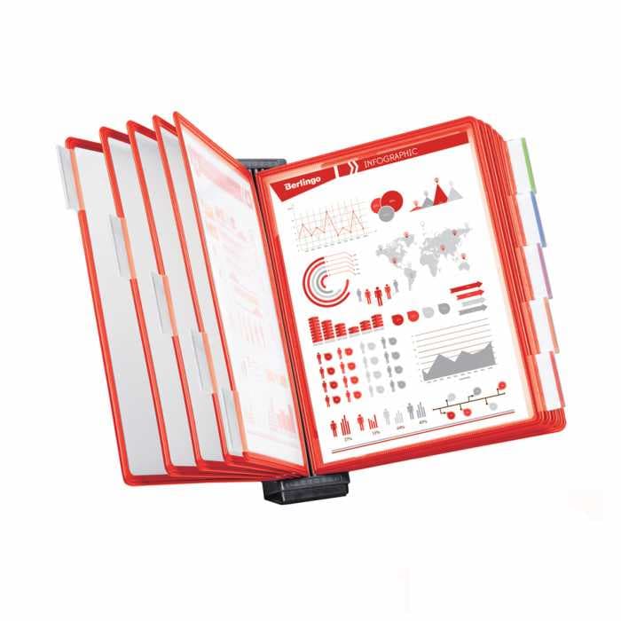 Демосистема настенная Berlingo с 10 панелями