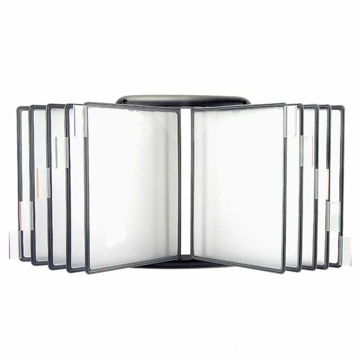 Демосистема настенная с 10 серыми панелями Berlingo, европодвес